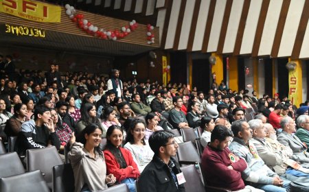 एसएफआई द्वारा आयोजित दो दिवसीय सांस्कृतिक कार्यक्रम का आज समापन