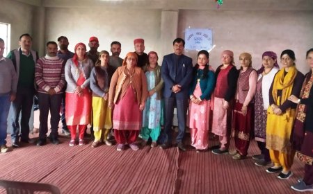 चियोग स्कूल शैक्षणिक सत्र  की प्रथम आम सभा का आयोजन, बैठक में शिक्षा वातावरण को और बेहतरीन बनाने बारे हुई चर्चा    