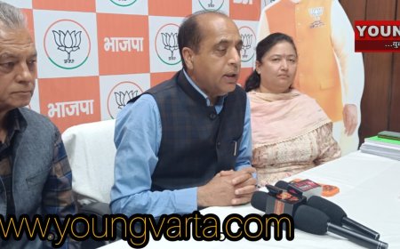 कांग्रेस ने किया जनभावनाओं से खिलवाड़, दोहंदी वार्ड के लोगों के साथ किया 'खेला': जयराम ठाकुर
