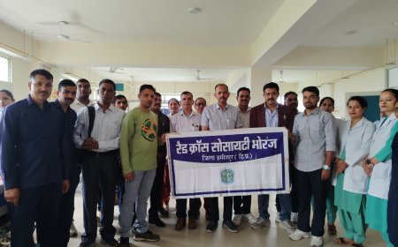 सिविल अस्पताल भोरंज में मनाया गया विश्व रैडक्रॉस दिवस