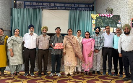 गुरु नानक मिशन पब्लिक स्कूल के छात्र पार्थ ठाकुर का राष्ट्रीय आर्किटेक्चर परीक्षा में जलवा, देशभर में हासिल की 7वीं रैंक