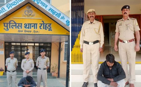 चिट्टे पर पुलिस का वार, नशा तस्करों के यूपी और पंजाब से मुख्य सप्लायर गिरफ्तार,गोलू और थॉमस सलाखों के पीछे