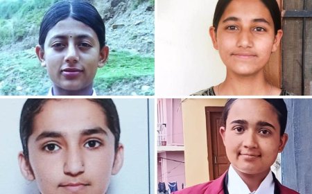जुग्गर स्कूल में चार छात्राओं ने 95 प्रतिशत अंक लेकर रचा इतिहास