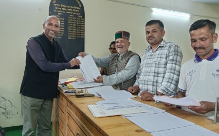 पीरन पंचायत में विभिन्न पदो के लिए 14 प्रत्याशियों ने भरे नामांकन पत्र