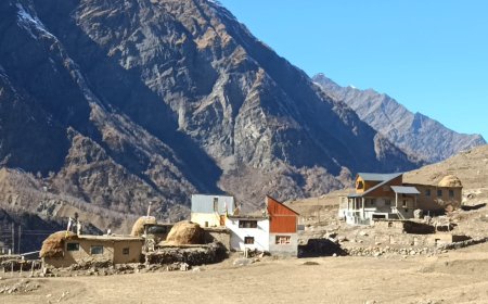4500 मीटर की ऊंचाई पर स्थित है जनजातीय क्षेत्र पांगी का चस्क भटोरी मतदान केंद्र