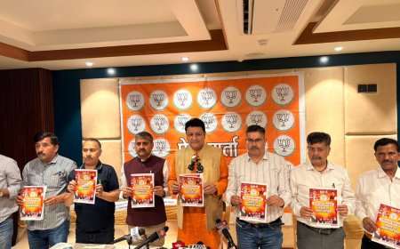 भाजपा ने जारी किया धर्मशाला नगर निगम का विजन डॉक्यूमेंट, मूलभूत सुविधाओं और आधुनिक विकास पर फोकस : सुधीर शर्मा