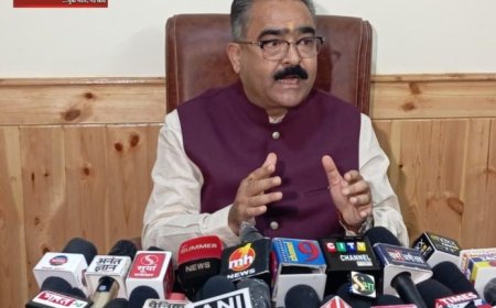 धर्मशाला में कांग्रेस का भ्रष्टाचार मॉडल बेनकाब , जनता के पैसे पर टेंडर माफिया और घोटालों की सरकार : बिक्रम ठाकुर