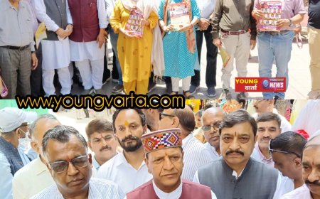 नाहन को पानी, पार्किंग , मेडिकल कॉलेज और विकास भाजपा ने दिया, कांग्रेस ने केवल ताले और अव्यवस्था दी : डॉ. राजीव बिंदल