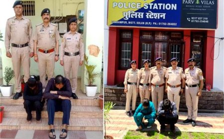 पुलिस ने 2 मामलों में पकड़ा 22.81 ग्राम चिट्टा, पति-पत्नी सहित 4 तस्कर गिरफ्तार