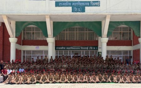 शिलाई : एनसीसी एटीसी-219 शिविर का शुभारम्भ, 456 कैडेट्स लेंगे प्रशिक्षण