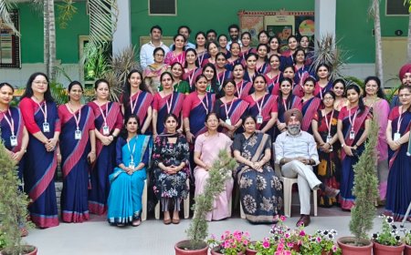 द रोज़ ऑर्किड वर्ल्ड स्कूल में 'Happy Classroom' विषय पर CBP कार्यशाला का सफल आयोजन  