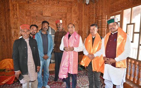 सराज में पूर्व मुख्यमंत्री एवं नेता प्रतिपक्ष का तूफानी चुनाव प्रचार, कांग्रेस सरकार पर साधा निशाना