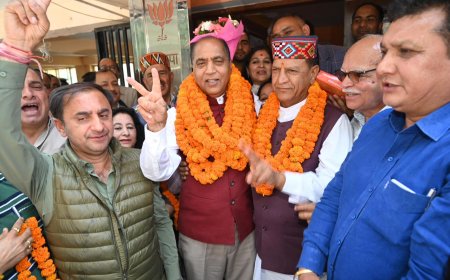 स्थानीय निकाय चुनावों में भाजपा की प्रचंड जीत सुक्खू सरकार की नाकामी, भ्रष्टाचार और माफिया राज पर जनता का करारा प्रहार : जयराम ठाकुर