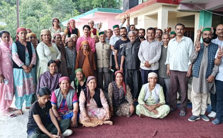 कसुपंटी में 25 वर्षों से कांग्रेस का राज होने पर भी विकास नगण्य -खुश विक्रम सेन