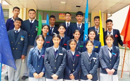 जुन्गा स्कूल में  नवनिर्वाचित एससीए सम्मान में  अलंकरण समारोह आयोजित