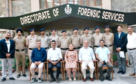 राज्य फोरेंसिक विज्ञान प्रयोगशाला, जुन्गा में फिंगर प्रिंट प्रशिक्षण संपन्न