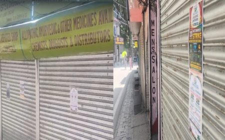 ऑनलाइन दवा बिक्री के विरोध में मेडिकल दुकानें बंद, हिमाचल में भी व्यापक असर।