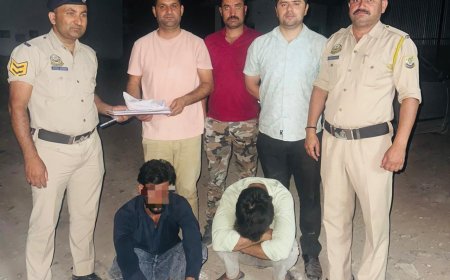 पांवटा साहिब में 214 ग्राम चरस सहित यूपी के दो युवक गिरफ्तार