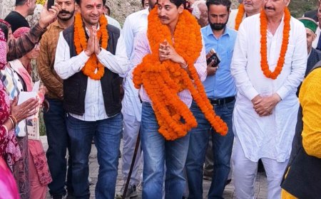 चमियाणा जिप वार्ड की समस्याओं को सरकार के समक्ष प्रभावी ढंग से रखूंगा -खुश विक्रम सेन