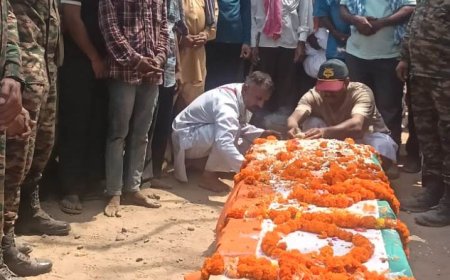टोका नंगला के वीर सैनिक मुकेश कुमार पंचतत्व में विलीन : बिछड़ी दो फौजी भाइयों की जोड़ी!