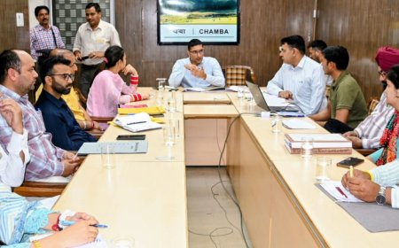 जिला सड़क सुरक्षा समिति की बैठक आयोजित,  उपायुक्त मुकेश रेपसवाल ने की अध्यक्षता