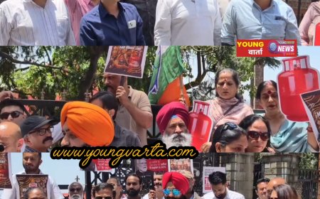महंगाई के खिलाफ शिमला में कांग्रेस का हल्लाबोल , केंद्र सरकार पर साधा निशाना