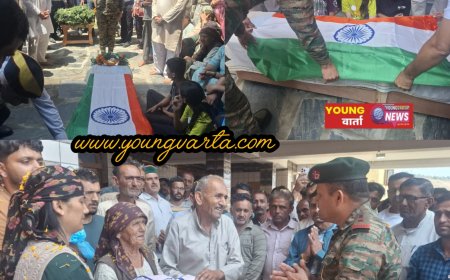 शिलाई के ढाडस गांव के वीर भूतपूर्व सैनिक गोपाल बिरसांटा पंचतत्व में विलीन, तीन महीने में दोनों सगे पूर्व सैनिक भाइयों का देहांत