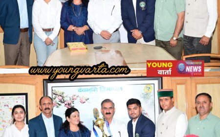 कुराश कप में कांस्य पदक विजेता सौरव सुमन ने मुख्यमंत्री से की भेंट