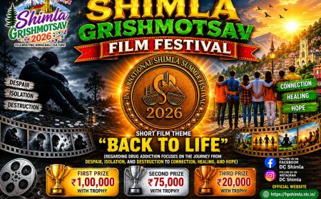 नशे के खिलाफ जागरूकता का संदेश देगा “बैक टू लाइफ” फिल्म महोत्सव : उपायुक्त अनुपम कश्यप