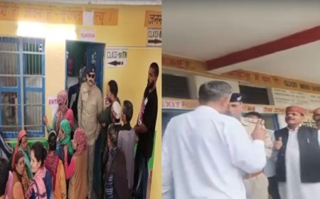 मंगलौर में कुछ देर रुका रहा मतदान, बनालग में विधायक और भाजपा समर्थित प्रत्याशी के पति भिड़े