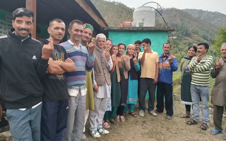 मशोबरा ब्लॉक की 10 पंचायतों में हुआ 83 प्रतिशत मतदान