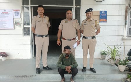 पांवटा साहिब में बाइक चोरी का आरोपी गिरफ्तार, मोटरसाइकिल बरामद