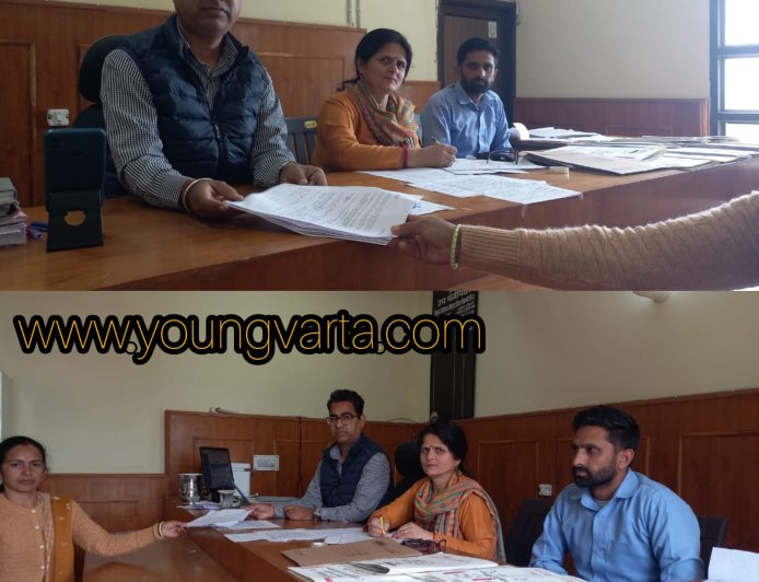 संगड़ाह में बीडीसी चुनाव के लिए नामांकन प्रक्रिया तेज, विभिन्न वार्डों से प्रत्याशियों ने भरे पर्चे