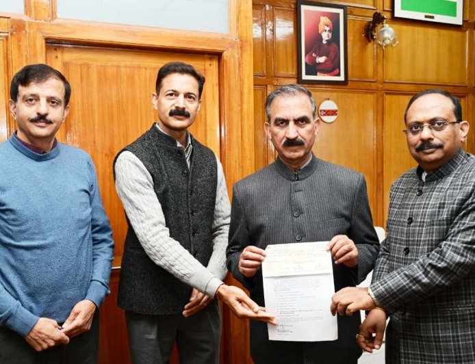 मुख्यमंत्री सुख आश्रय कोष के लिए 73.92 लाख रुपये का अंशदान