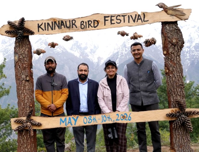 तीन दिवसीय किन्नौर बर्ड फेस्टिवल का कल्पा कंडे के गोलि में शुभारंभ
