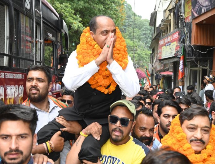 प्रदेश की जनता अव्यवस्था और झूठे वादों से त्रस्त, अब कांग्रेस सरकार को उखाड़ फेंकने का उचित समय : जयराम ठाकुर