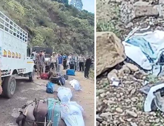 चंबा के ककीरा में खाई में गिरी गाडी, छह की मौत, चार घायल