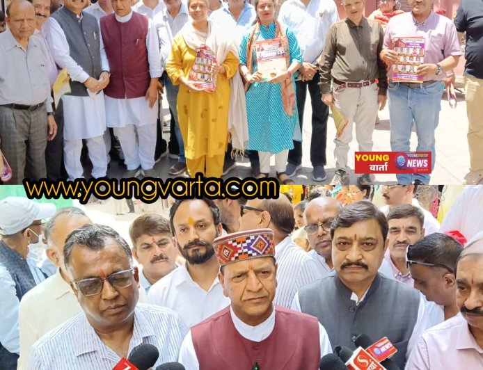 नाहन को पानी, पार्किंग , मेडिकल कॉलेज और विकास भाजपा ने दिया, कांग्रेस ने केवल ताले और अव्यवस्था दी : डॉ. राजीव बिंदल