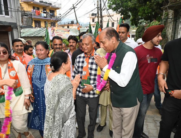 चारों नगर निगमों में खिलेगा कमल, कांग्रेस सरकार के खिलाफ है जनता में आक्रोश : जयराम ठाकुर