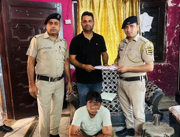 पांवटा साहिब में 11.01 ग्राम चिट्टे के साथ एक युवक गिरफ्तार