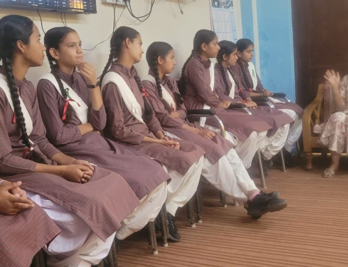 23 लड़कियों ने लगवाया सर्विकल कैंसर रोधी टीका