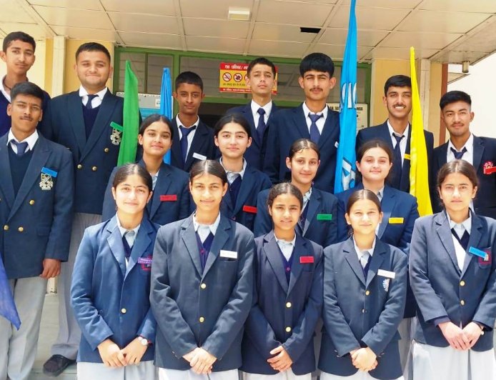 जुन्गा स्कूल में  नवनिर्वाचित एससीए सम्मान में  अलंकरण समारोह आयोजित