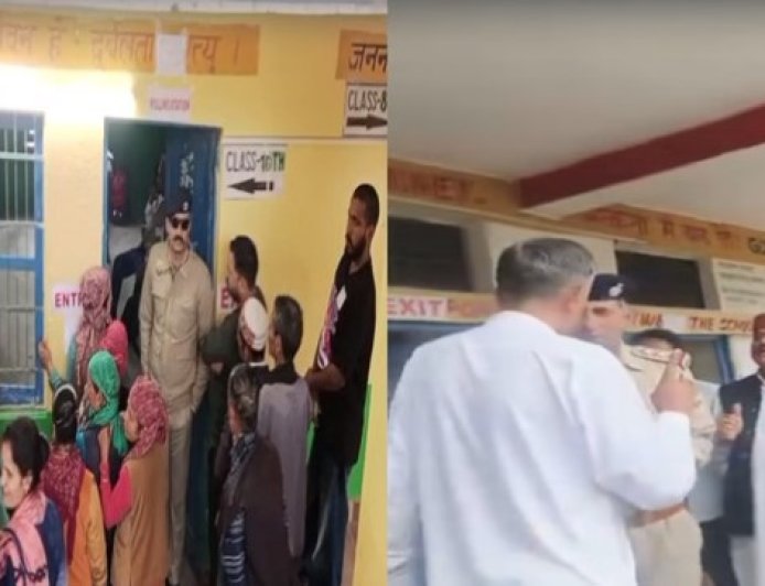 मंगलौर में कुछ देर रुका रहा मतदान, बनालग में विधायक और भाजपा समर्थित प्रत्याशी के पति भिड़े
