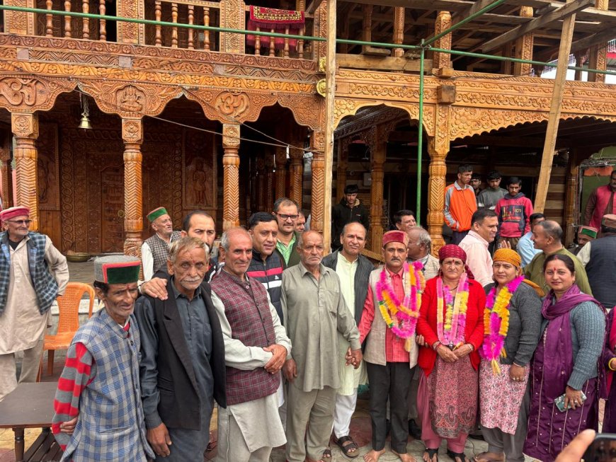 ग्राम पंचायत टटियाना में सर्वसम्मति से चुने गए प्रतिनिधि, अनोखी परंपरा बनी मिसाल