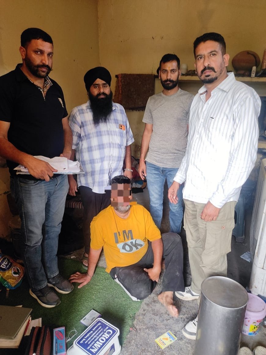 पांवटा साहिब में SIU टीम ने 174 ग्राम अफीम के साथ किरायेदार को किया गिरफ्तार
