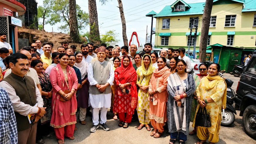 प्रदेश की जनता कांग्रेस सरकार से त्रस्त, पंचायत चुनावों में जवाब देने को तैयार : डॉ. राजीव बिंदल