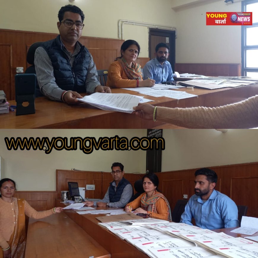 संगड़ाह में बीडीसी चुनाव के लिए नामांकन प्रक्रिया तेज, विभिन्न वार्डों से प्रत्याशियों ने भरे पर्चे