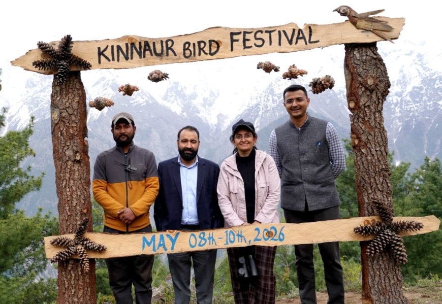 तीन दिवसीय किन्नौर बर्ड फेस्टिवल का कल्पा कंडे के गोलि में शुभारंभ