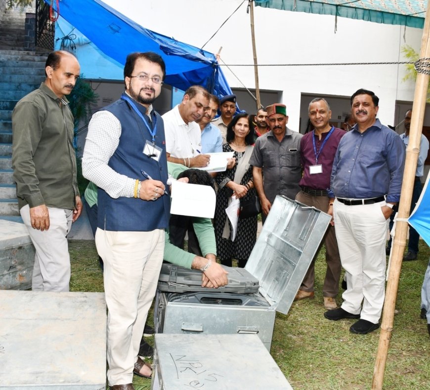 शहरी निकायों के लिए ई.वी.एम. स्थानांतरित
