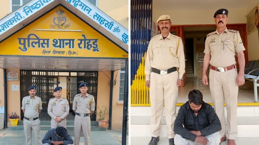 चिट्टे पर पुलिस का वार, नशा तस्करों के यूपी और पंजाब से मुख्य सप्लायर गिरफ्तार,गोलू और थॉमस सलाखों के पीछे